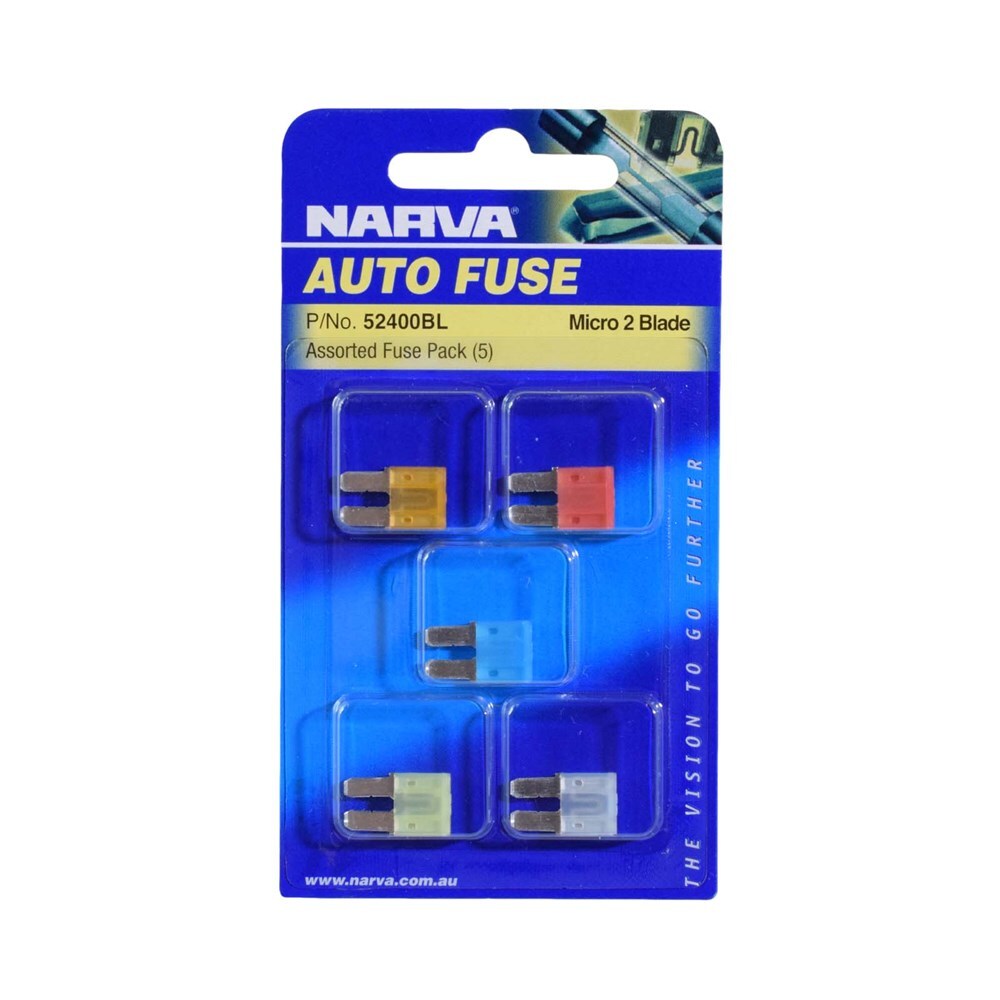 Narva 52400BL Micro 2 Blade Fuse Assortment