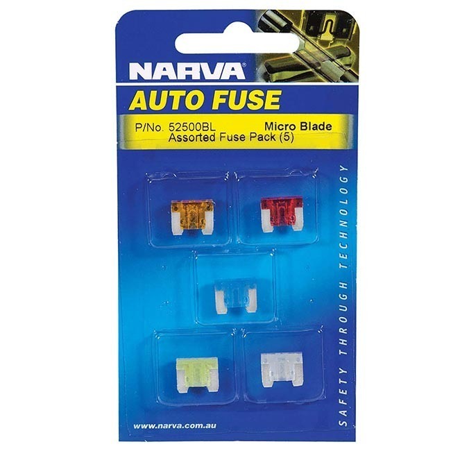 Narva Micro Blade Fuse Assortment(5)