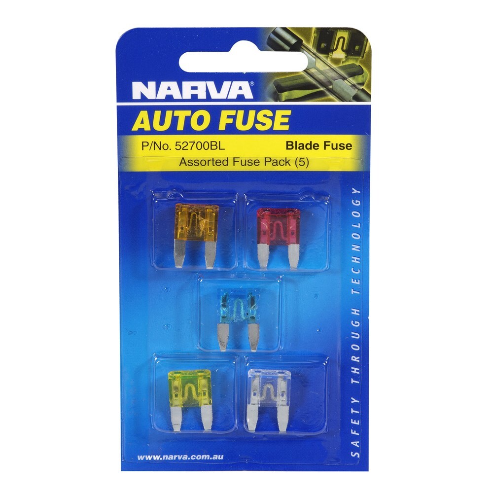 Narva Mini Blade Fuse Assortment 52700BL