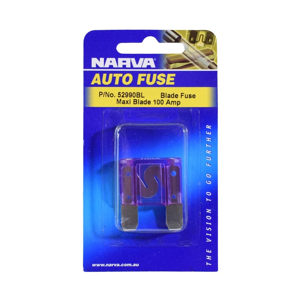 Narva 52990BL 100 Amp Purple Maxi BLade Fuse