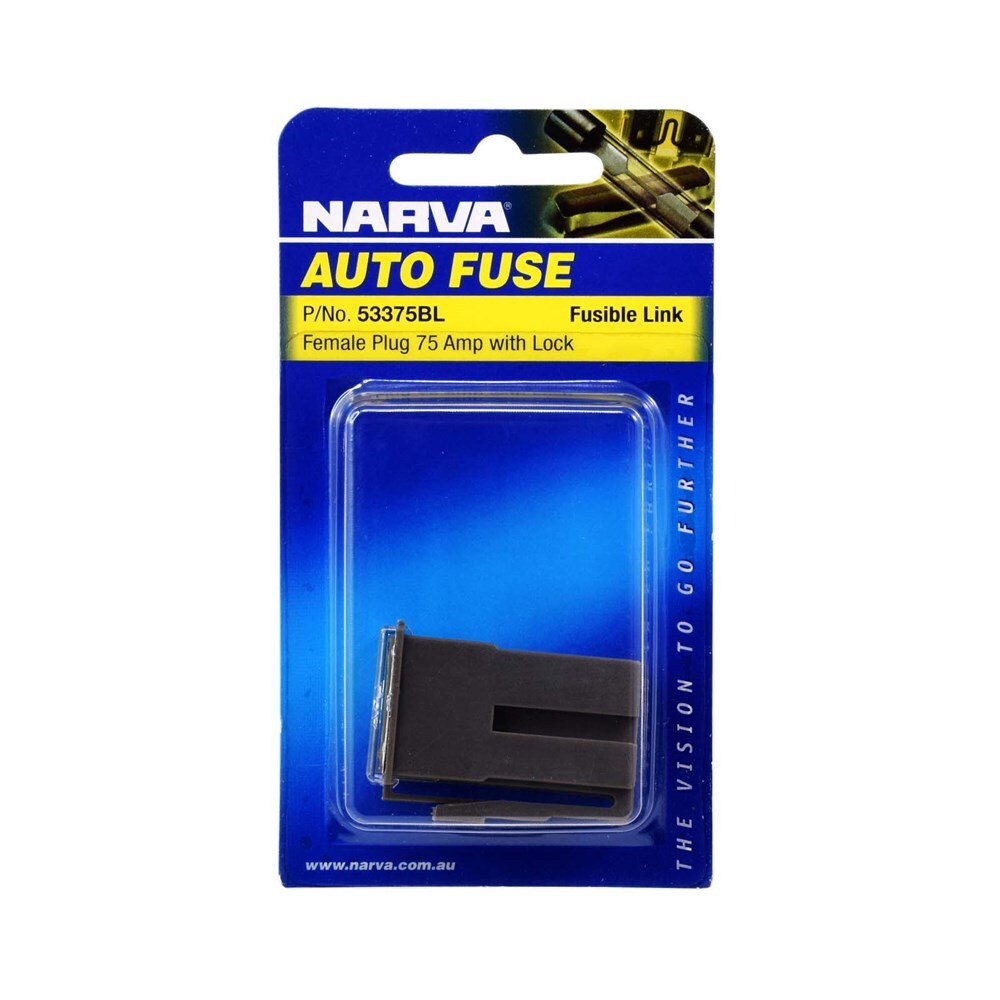 Narva 53375BL 75 Amp Purple Female Fusible Link Plug In With Lock