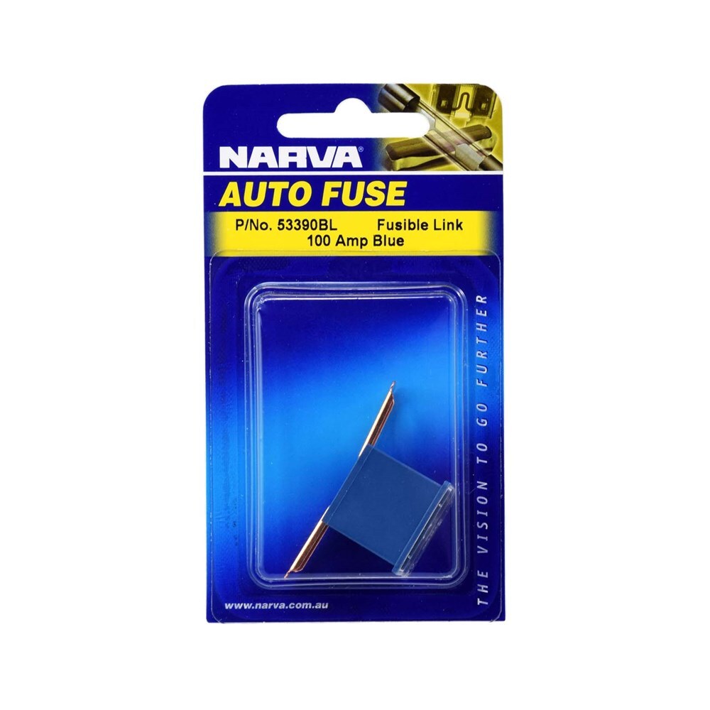 Narva 53390BL 100 Amp Blue Fusible Link Short Tab