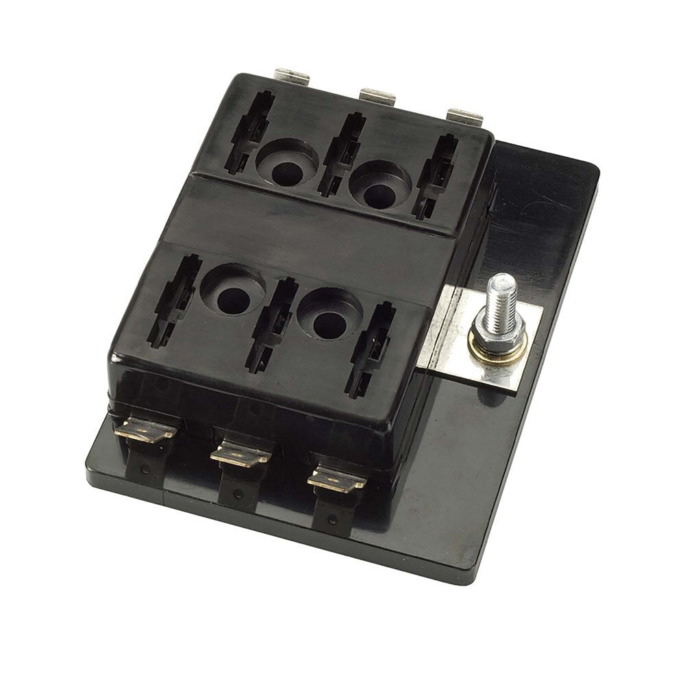 Narva 54430 6-Way Standard Ats BLade Fuse Or Plug-In Type Circuit Breaker BLock