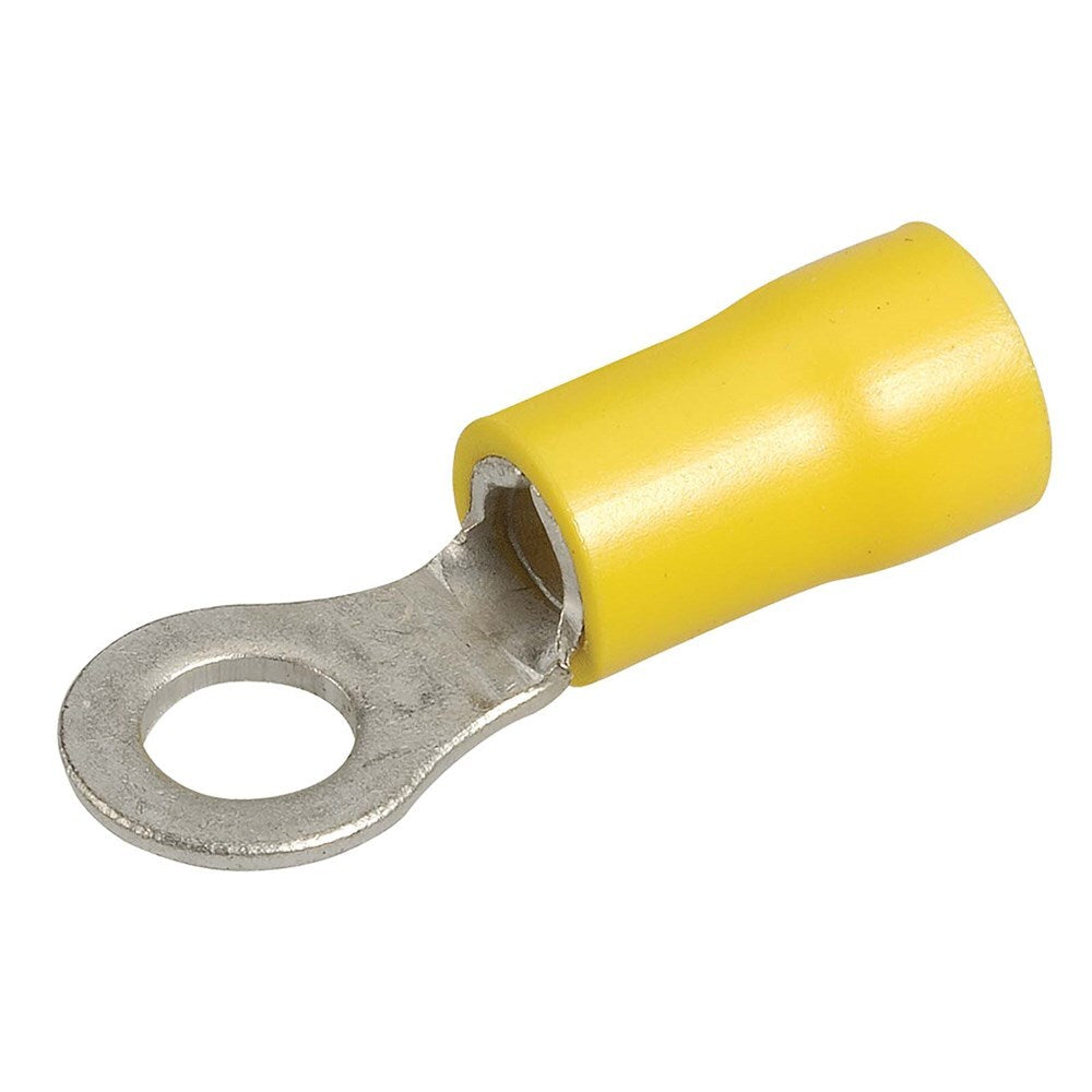 Narva 5.0mm Ring Terminal Yellow (14 Pack) 56086BL