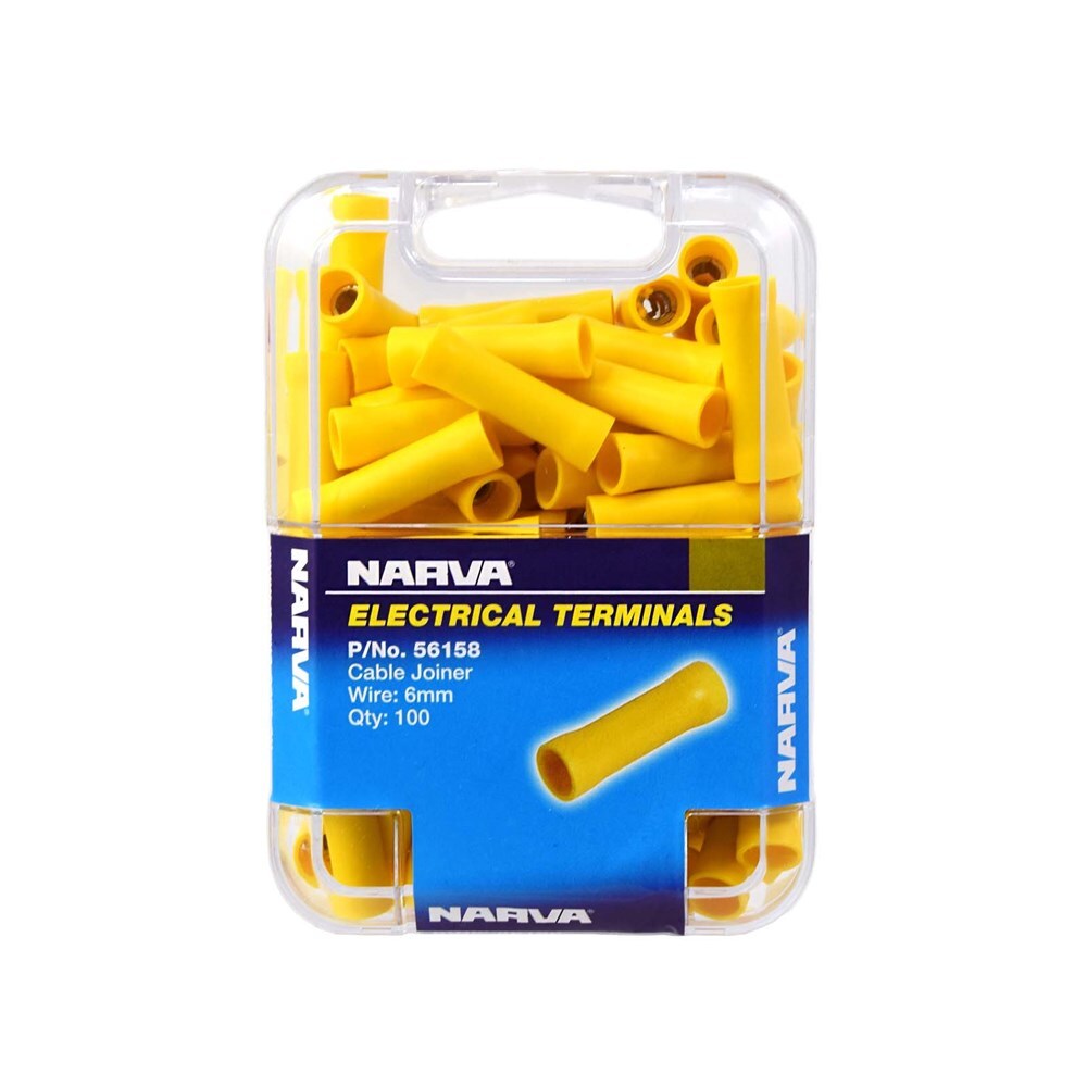 Narva Cable Joiner Yellow (100 Pack) 56158