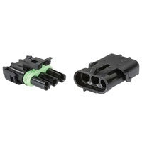 Narva 3 Pin Waterproof Connector Kit
