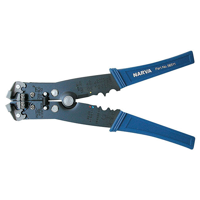 Cable Wire Stripper Stripping Cutter Crimping Crimper Tool New Narva 56511