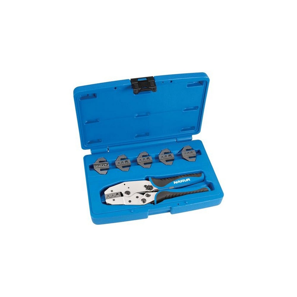 Narva Master Ratchet Crimping Kit