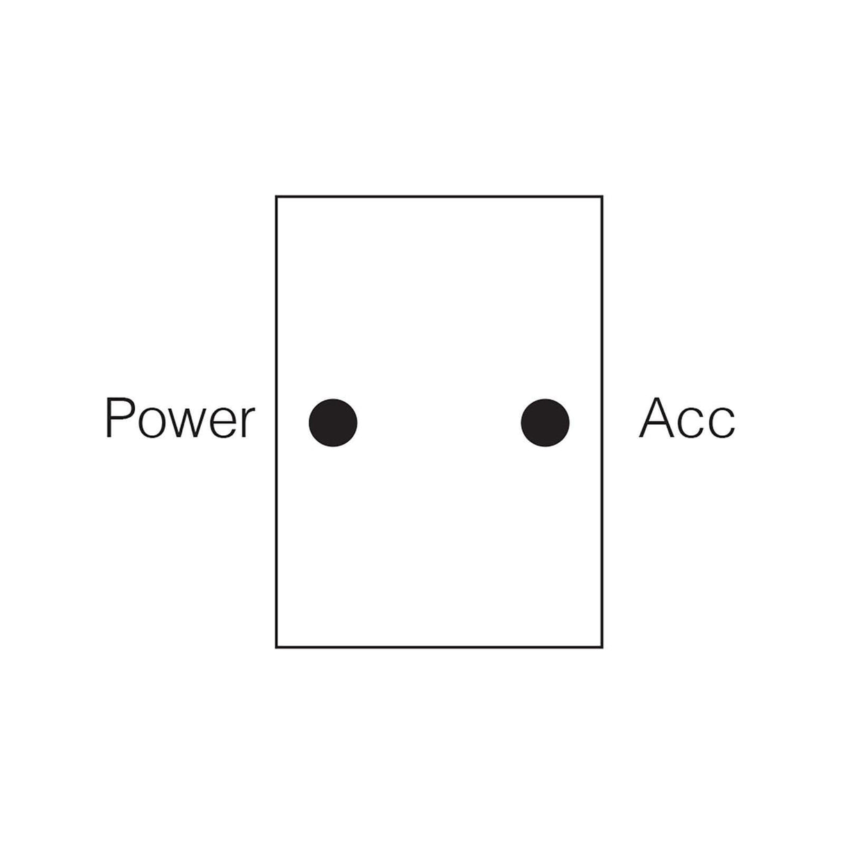 Narva Swtch Horn P/Button 15A 12V Bl