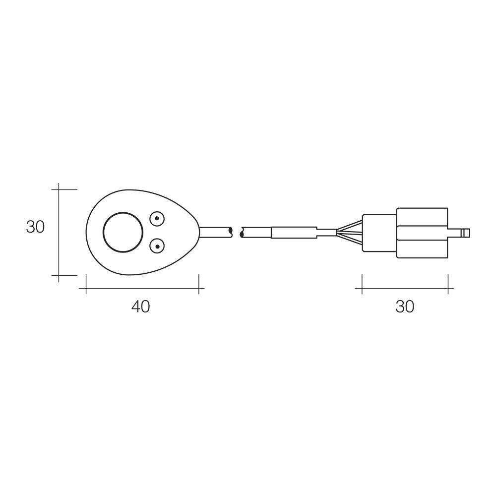 Narva Press On Off Switch with LED Indicator