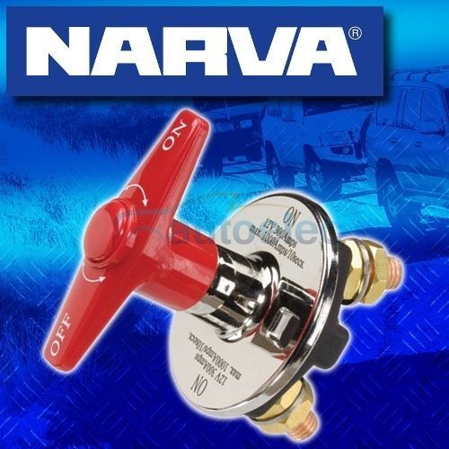 Narva 61044 Car Truck Marine Master Battery Isolator Cut Off Kill Switch 12 24V
