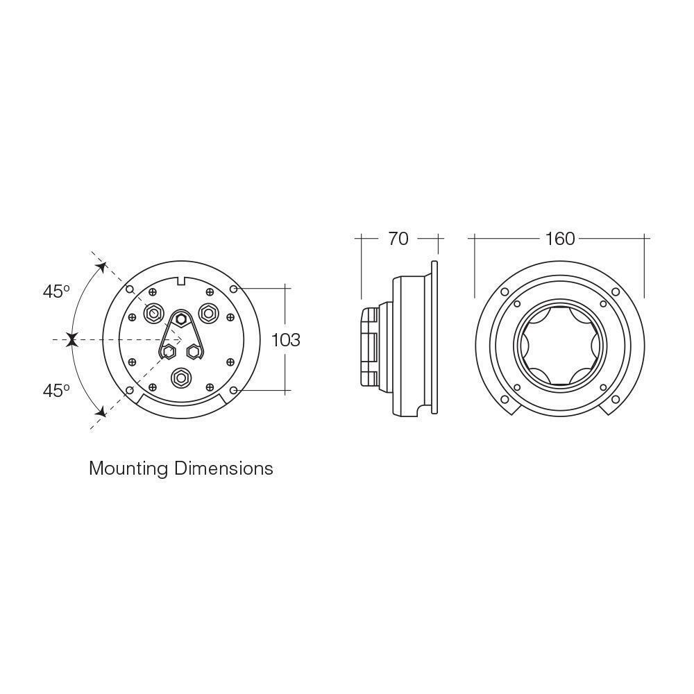 Narva Dual Battery Master Switch Disconnect Kill Cut Off Marine Boat Agm 61090