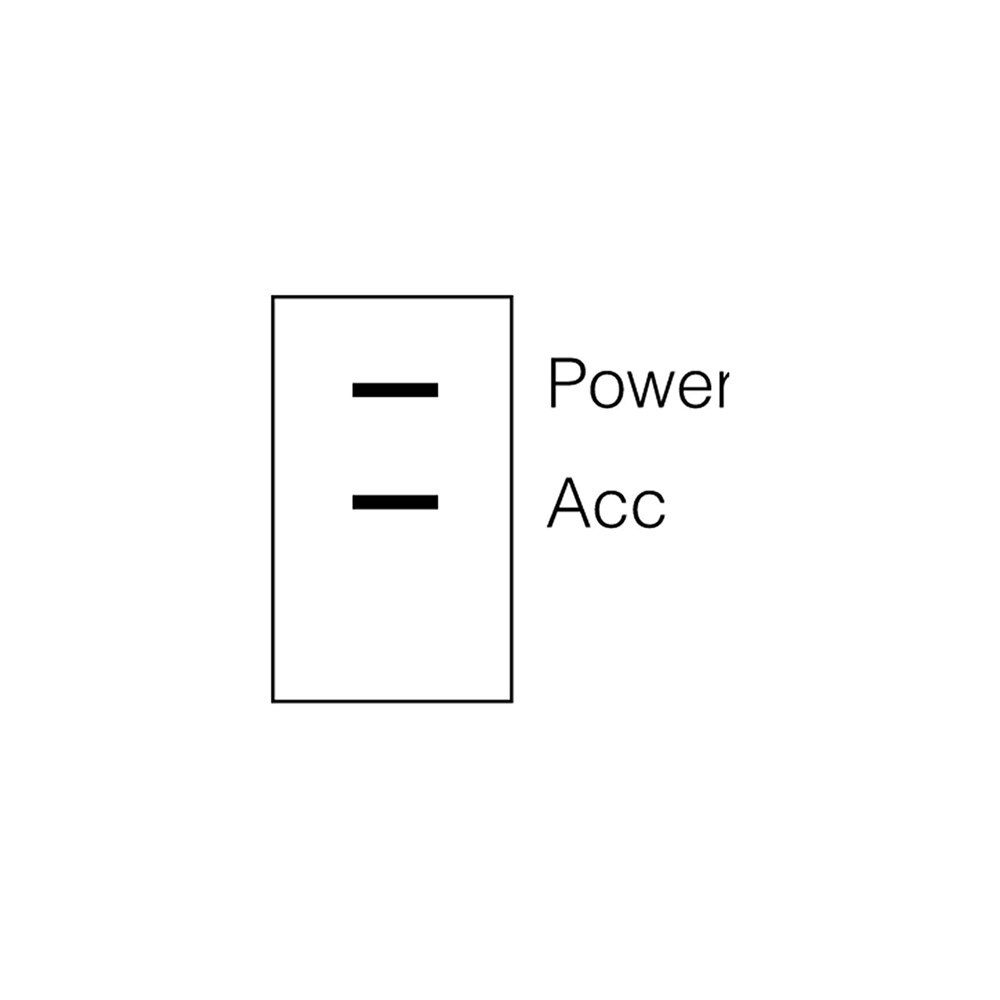 Narva 62010BL Off/On Rocker Switch