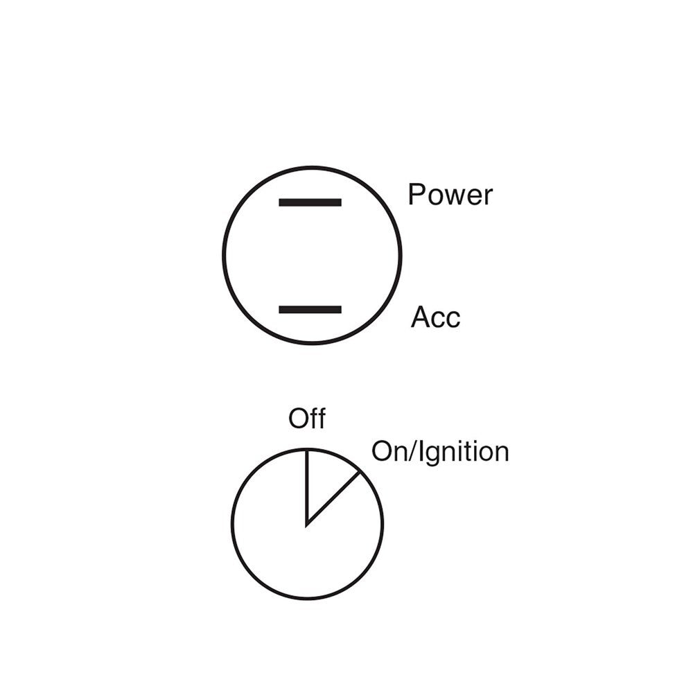 Narva 64002 Off/On Heavy-Duty Ignition Switch