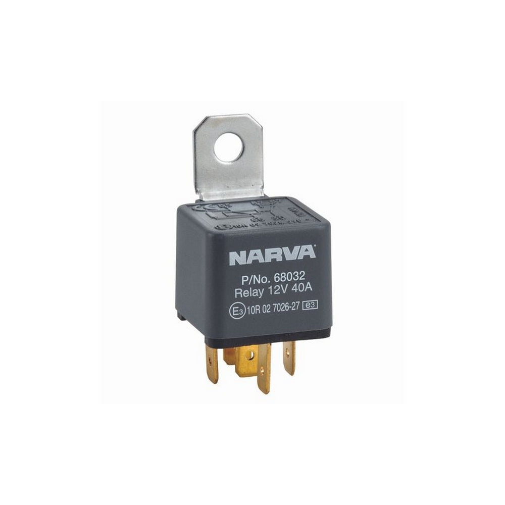 Narva 12V 40A Normally Open 5 Pin Relay with Diode