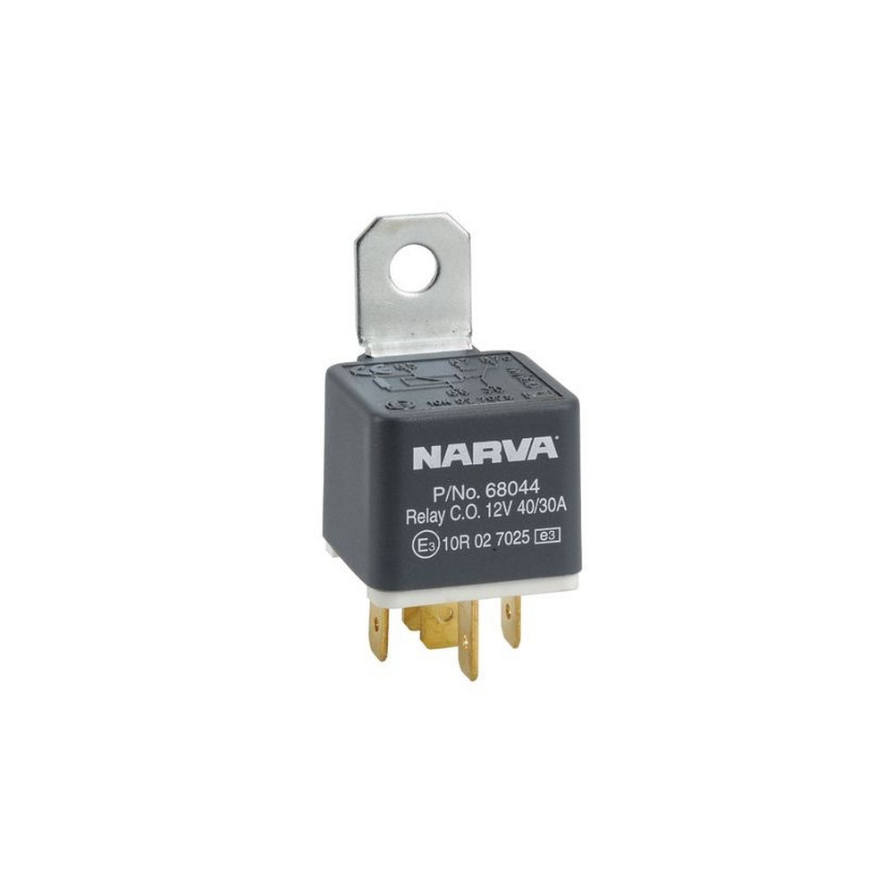 Narva 12V 40A/30A Change-Over 5 Pin Relay with Resistor