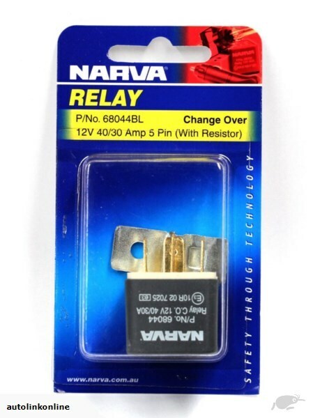 Narva Relay 12V 5Pin 40/30A (R) Bl