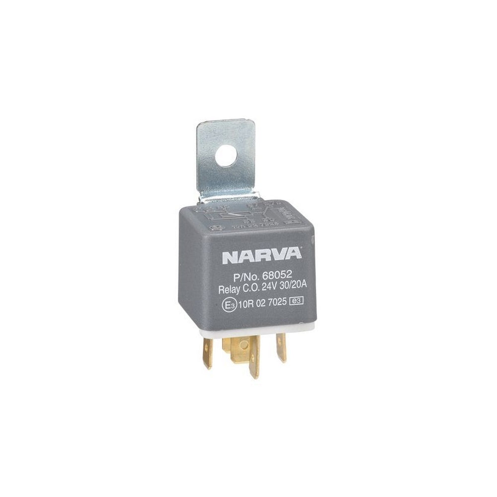 Narva 24V 30A/20A Change-Over 5 Pin Relay with Resistor Blister Pack Of 1