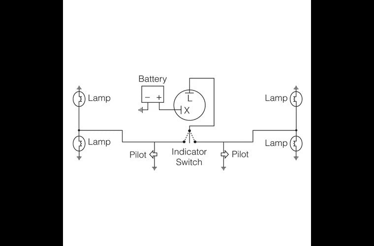 Narva Thermal Flasher 12V 2 Pin Bl 1