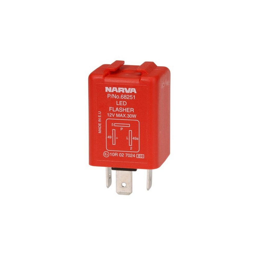 Narva 12 Volt 3 Pin LED Electronic Flasher with Pilot