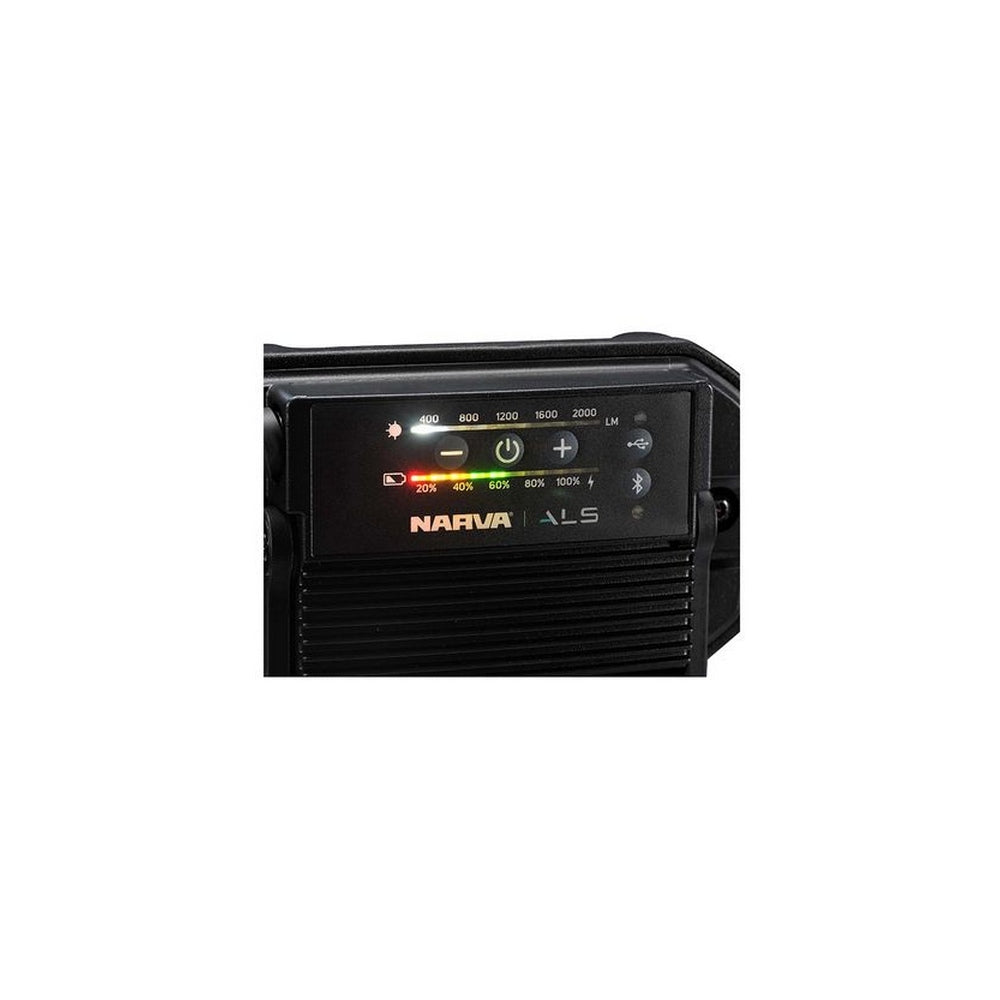 Narva 2000 Lumen Rechargeable & Corded ALS LED Audio Light