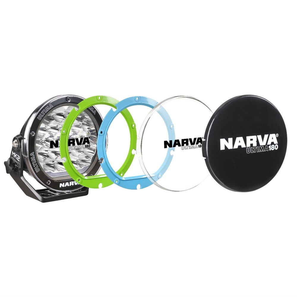 Narva 71732BK Ultima 180 Mk2 Twin Driving Light Kit Black