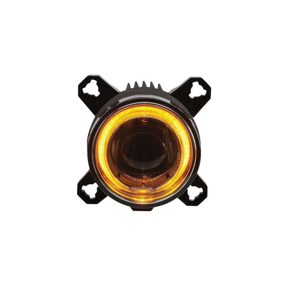 Narva 9-33V LED High Beam Headlamp Assembly with Drl & Position Light 90mm Diameter