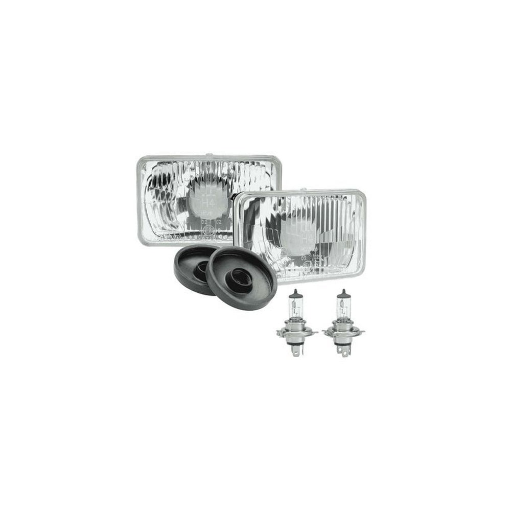 Narva Halogen Headlamp Conversion Kit - 165 x 100mm High/Low Beam Free Form