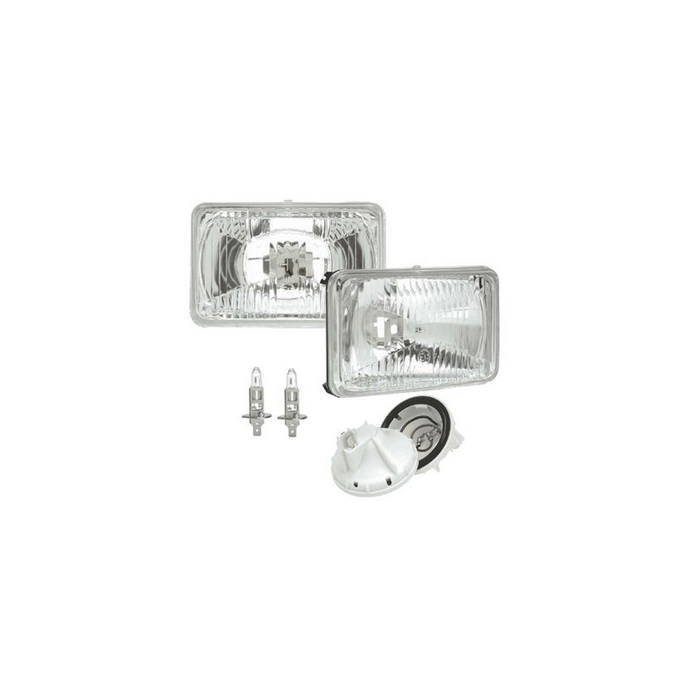 Narva Halogen Headlamp - H1 Conversion Kit - 165 x 100mm High Beam Free Form