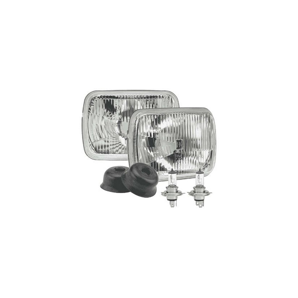 Narva Halogen Headlamp - H4 Conversion Kit - 200 x 142mm High/Low Beam