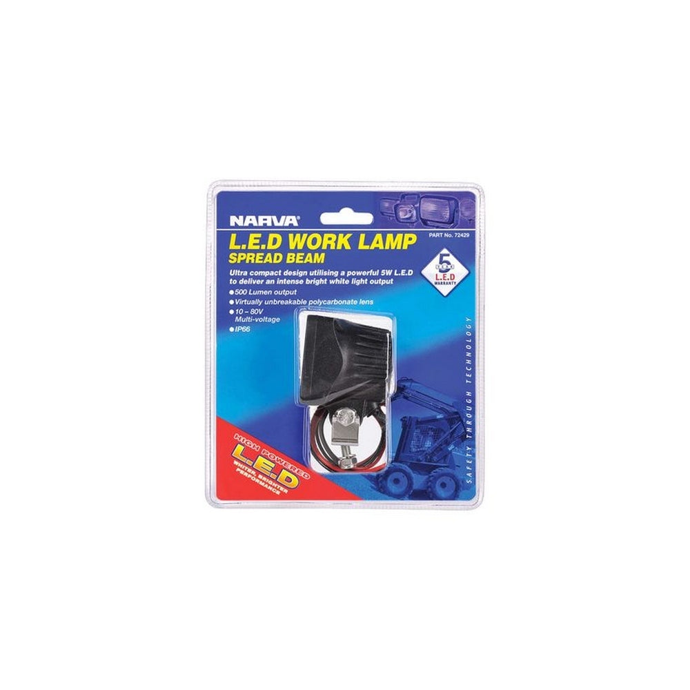 Narva 10-80V LED Work Lamp Spread Beam