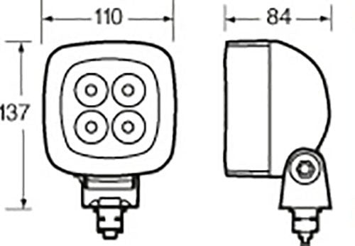 Narva LED Flood Beam Worklight