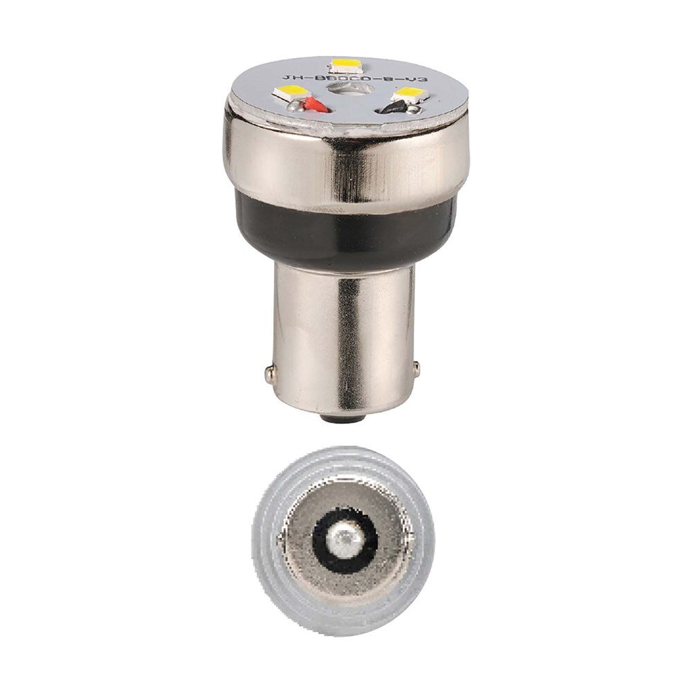 Narva 72574BL ‘Reverse Alert' Fixed Output Reversing Alarm With 12V BA15S LED Globe 87 Decibels