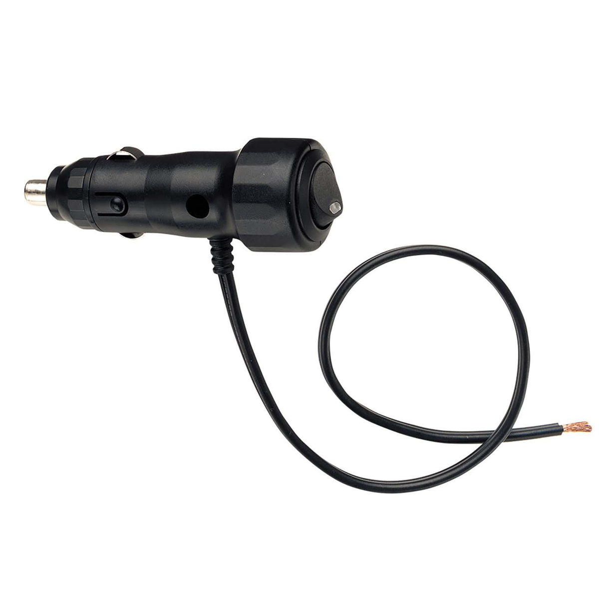 Narva Cigarette Lighter Plug With Off/On Switch & Led Indicator 12V 8Amp 81010Bl