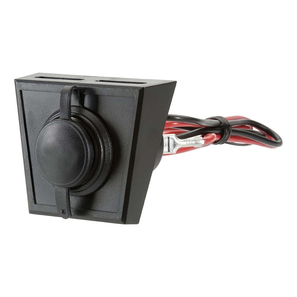 Narva Accessory Socket With Optional Mounting Panel 81028BL