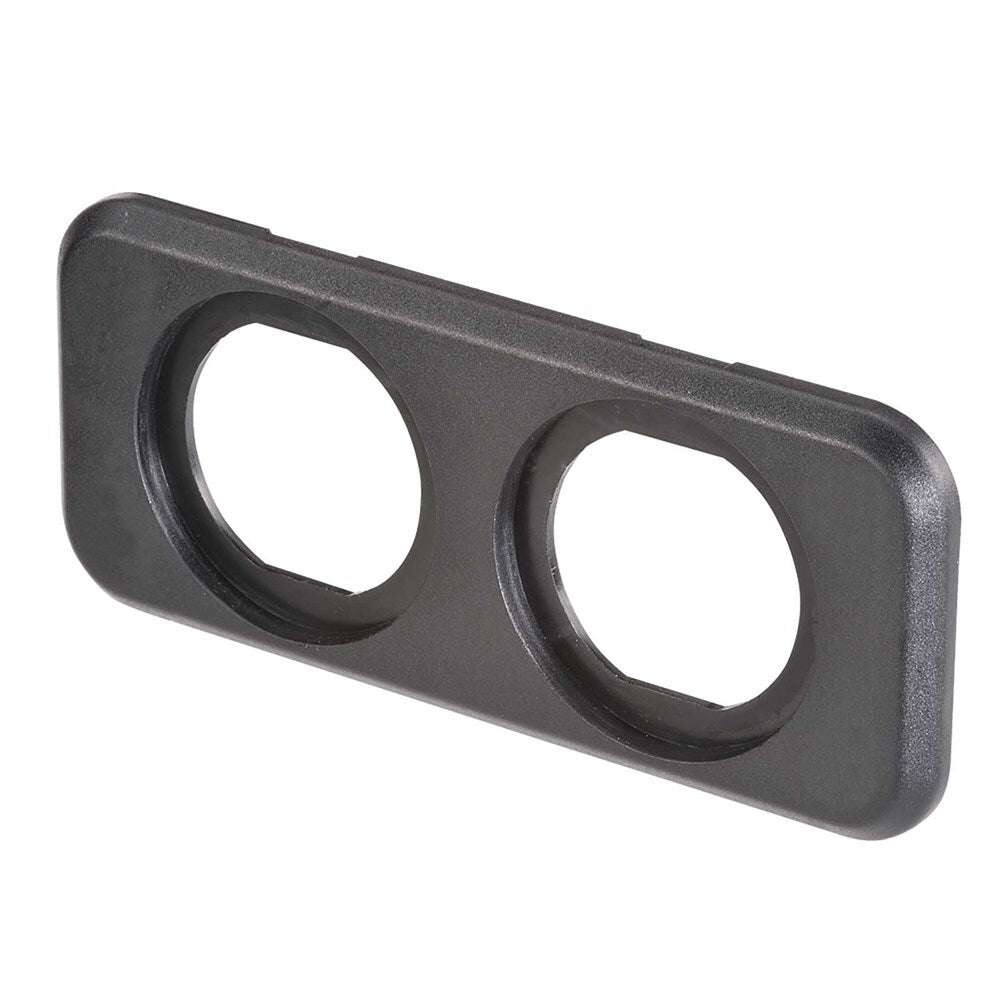 Narva 81149BL Twin BLank Flush Mount Housing Black