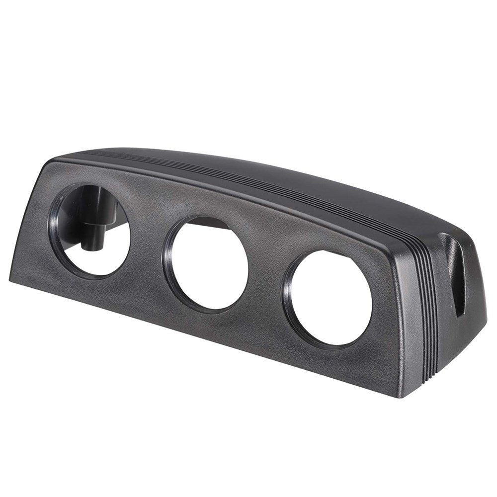 Narva 81199BL Triple BLank Surface Mount Housing Black