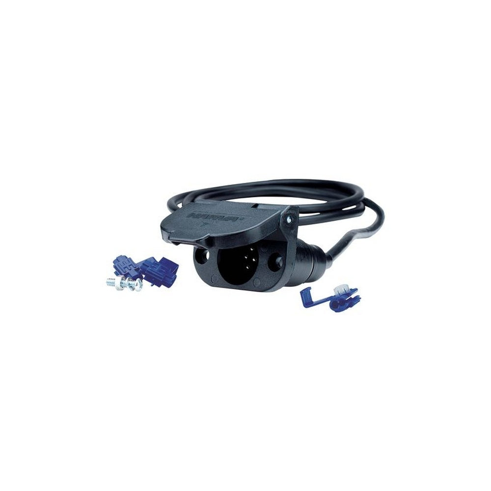 Narva 7 Pin Small Round Plastic Trailer Socket