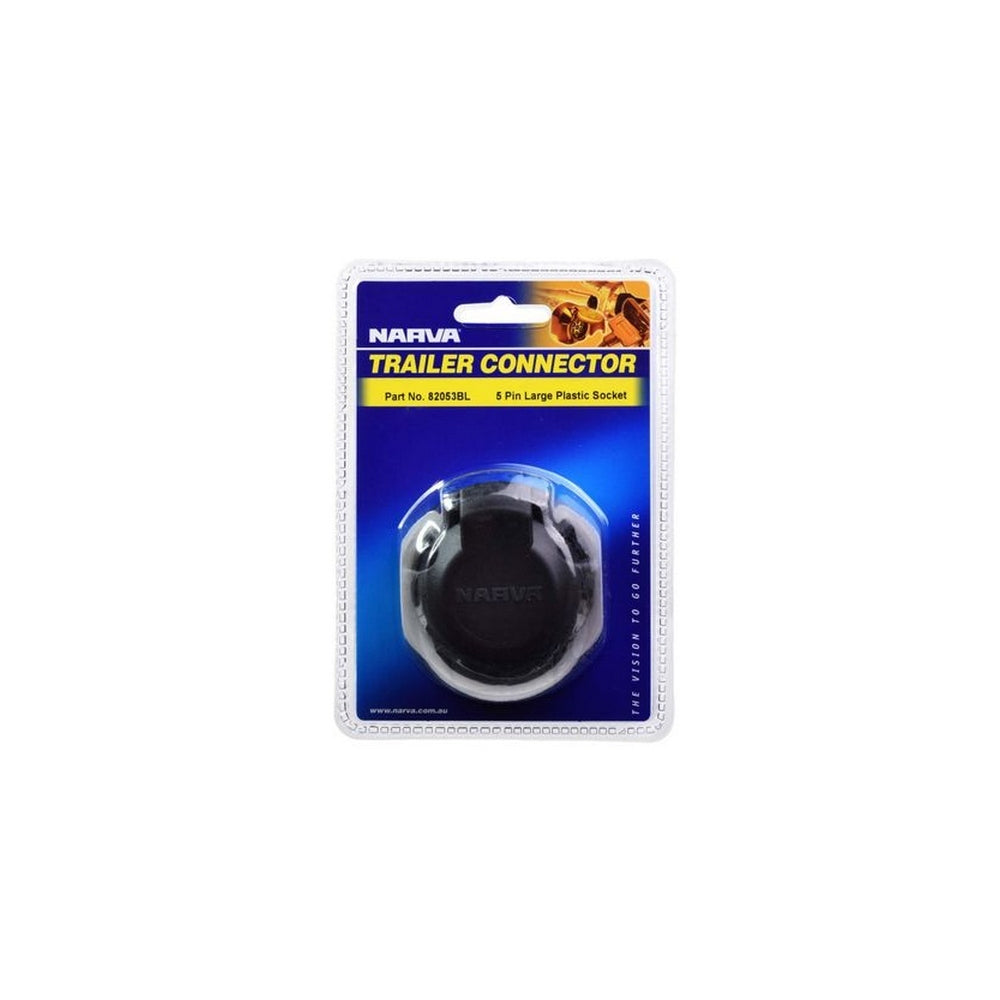 Narva 5 Pin Large Round Plastic Socket 1