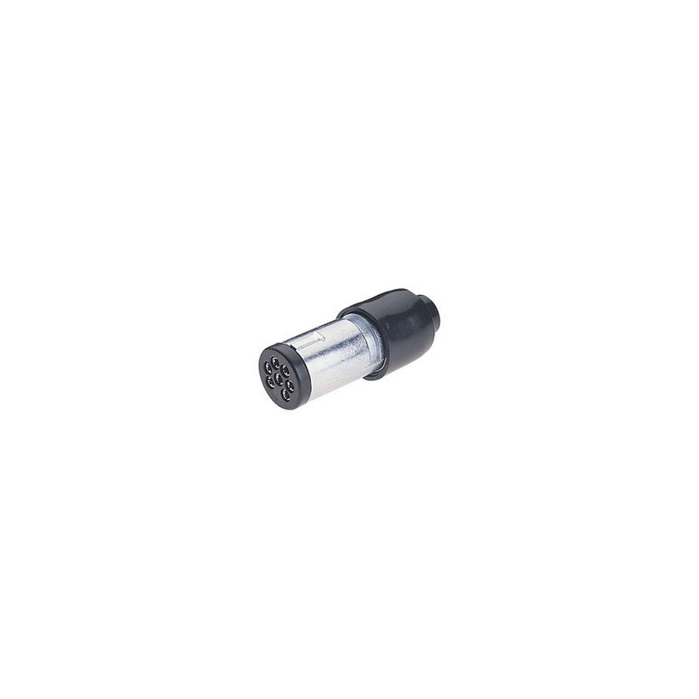 Narva 6 Pin Small Round Metal Trailer Plug