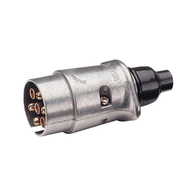 Narva 5 Pin Lge Rnd Metal Plug Bl(1)