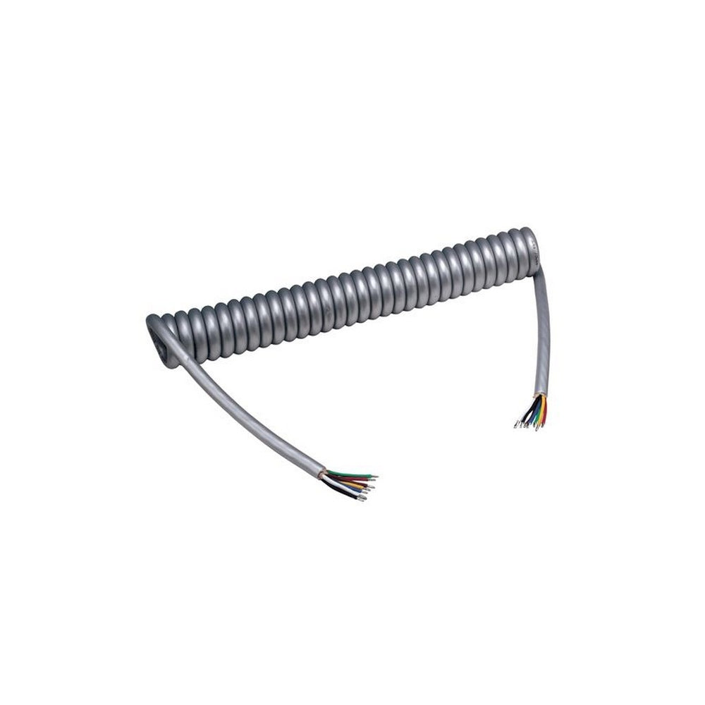 Narva Heavy-Duty 7 Core Suzi Coil, 4.6 Metres with 6 x 5mm 3Mm2 1 x 6mm 5Mm2 Cores & 2 Sh