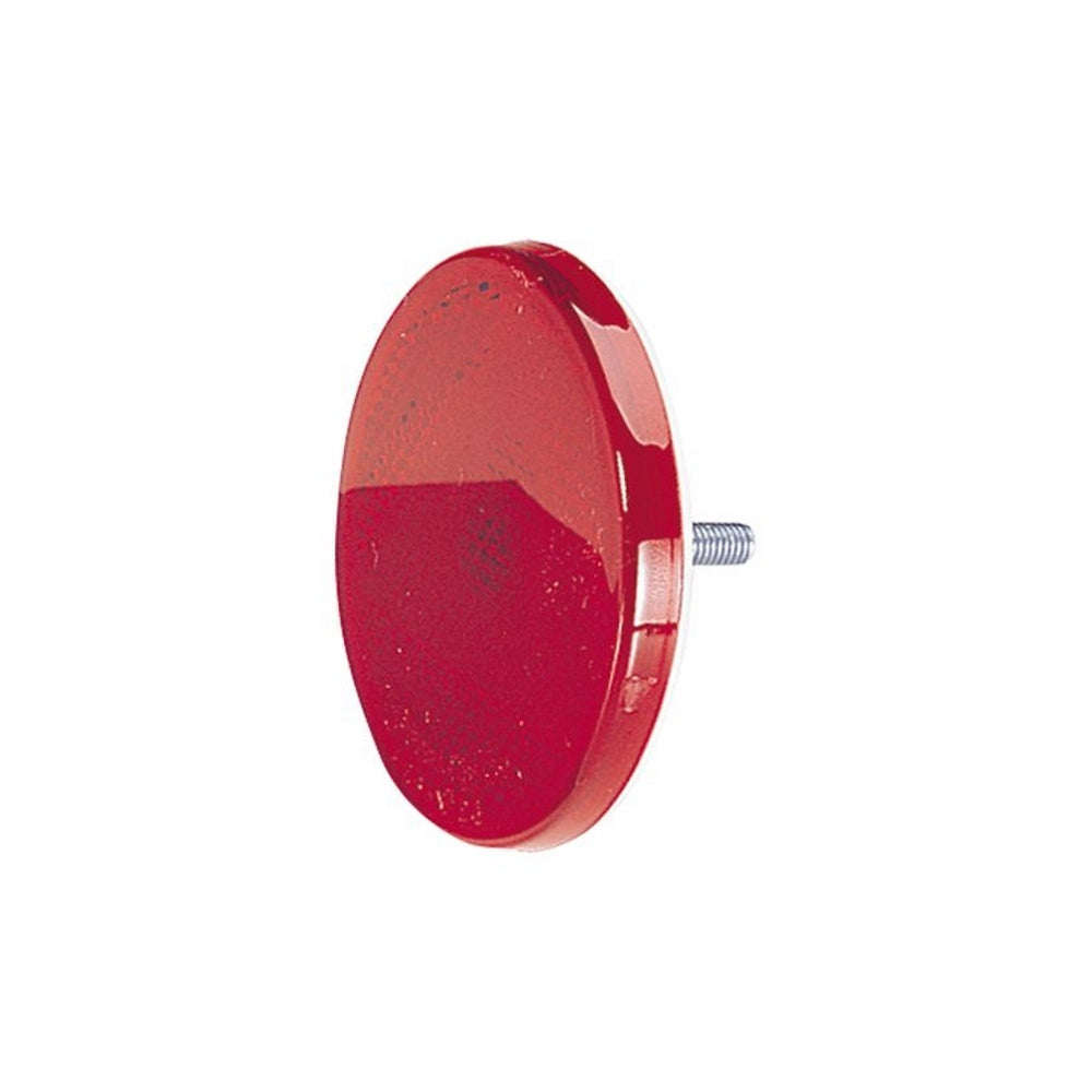 Narva Red Retro Reflector with Fixing Bolt