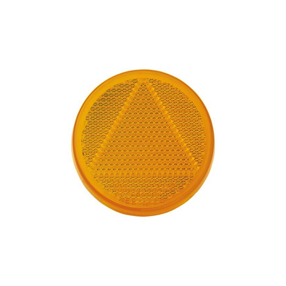Narva Amber Retro Reflector with Self Adhesive