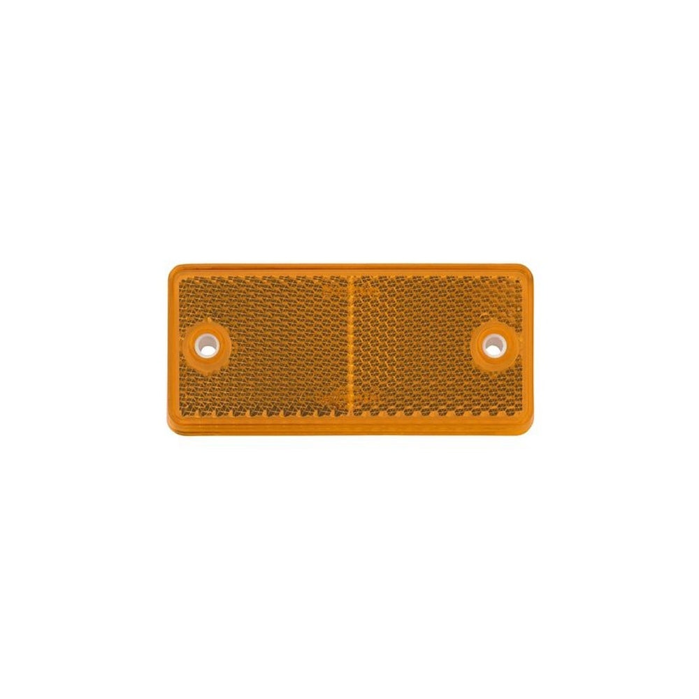 Narva Amber Retro Reflector with Dual Fixing Holes