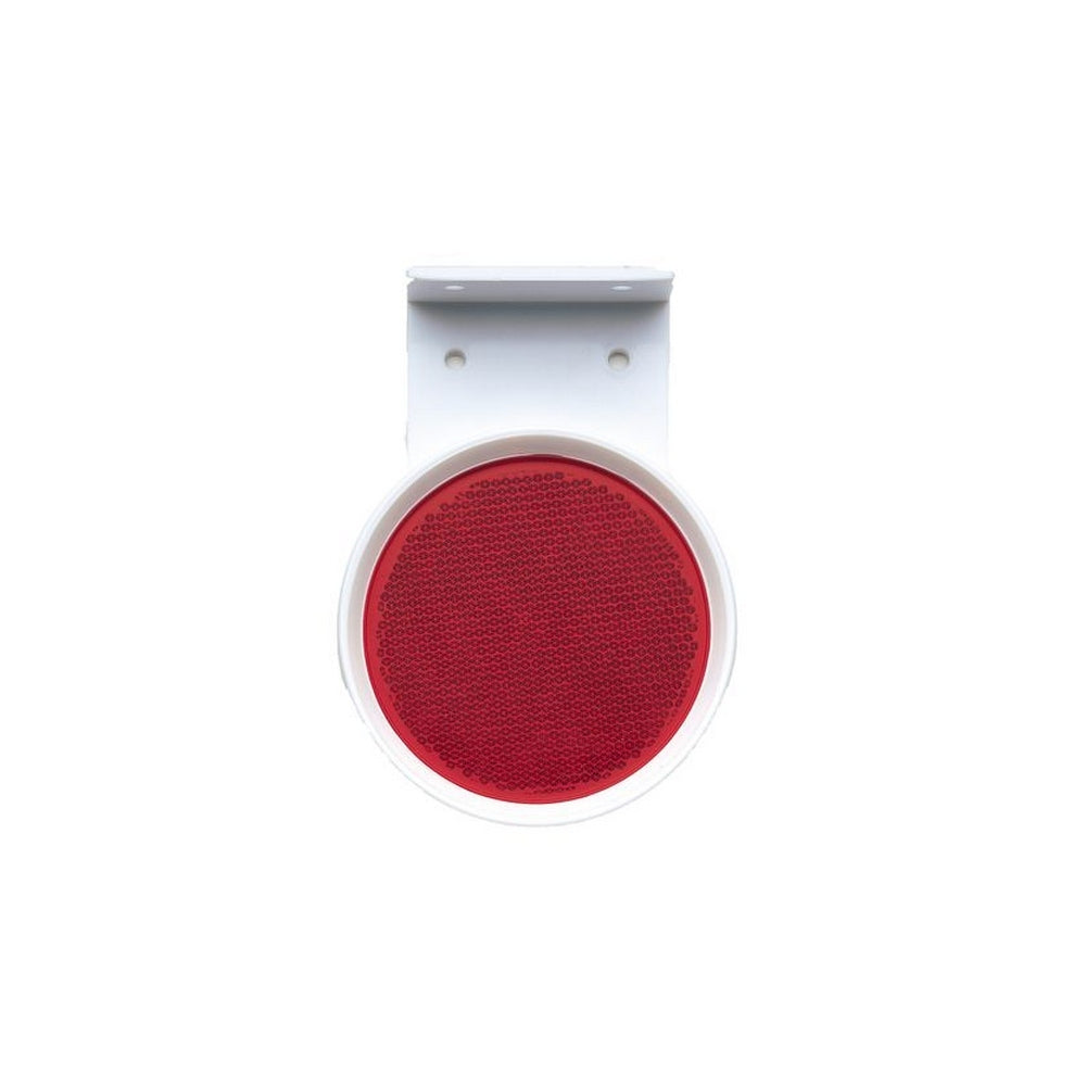 Narva Red Retro Reflector In Pendant Mount Holder with Dual Fixing Holes