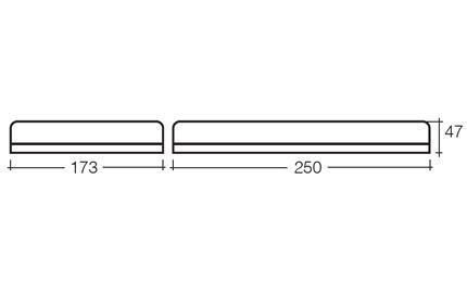 Narva Aeromax Mini Led Light Bar Box Emergency Flashing Rotating Beacon 85010A