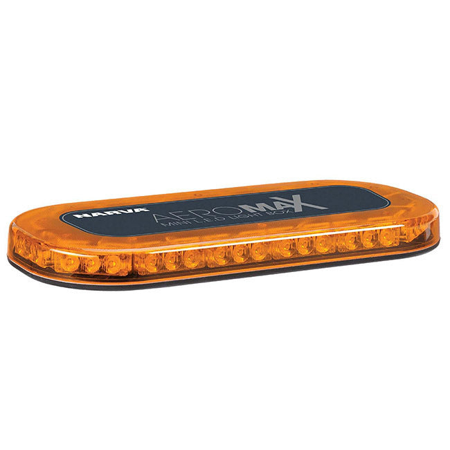 Narva Aeromax Mini Led Light Bar Box Emergency Flashing Rotating Beacon 85014A