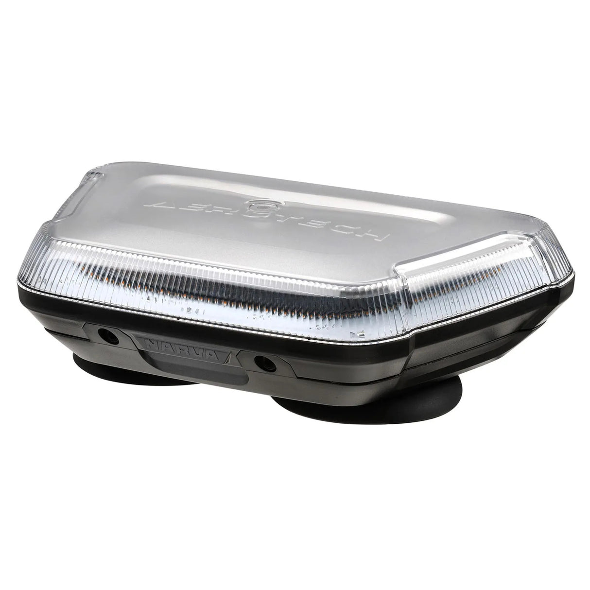 Narva 10-80V Aerotech LED Mini Light Box Amber/Clear Lens with Magnetic Mount