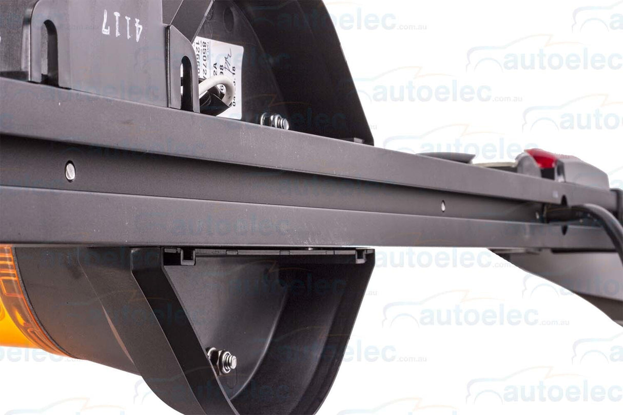 Narva 85072A-LED Halogen Mine LED Light Bar with Amber Warning Beacon